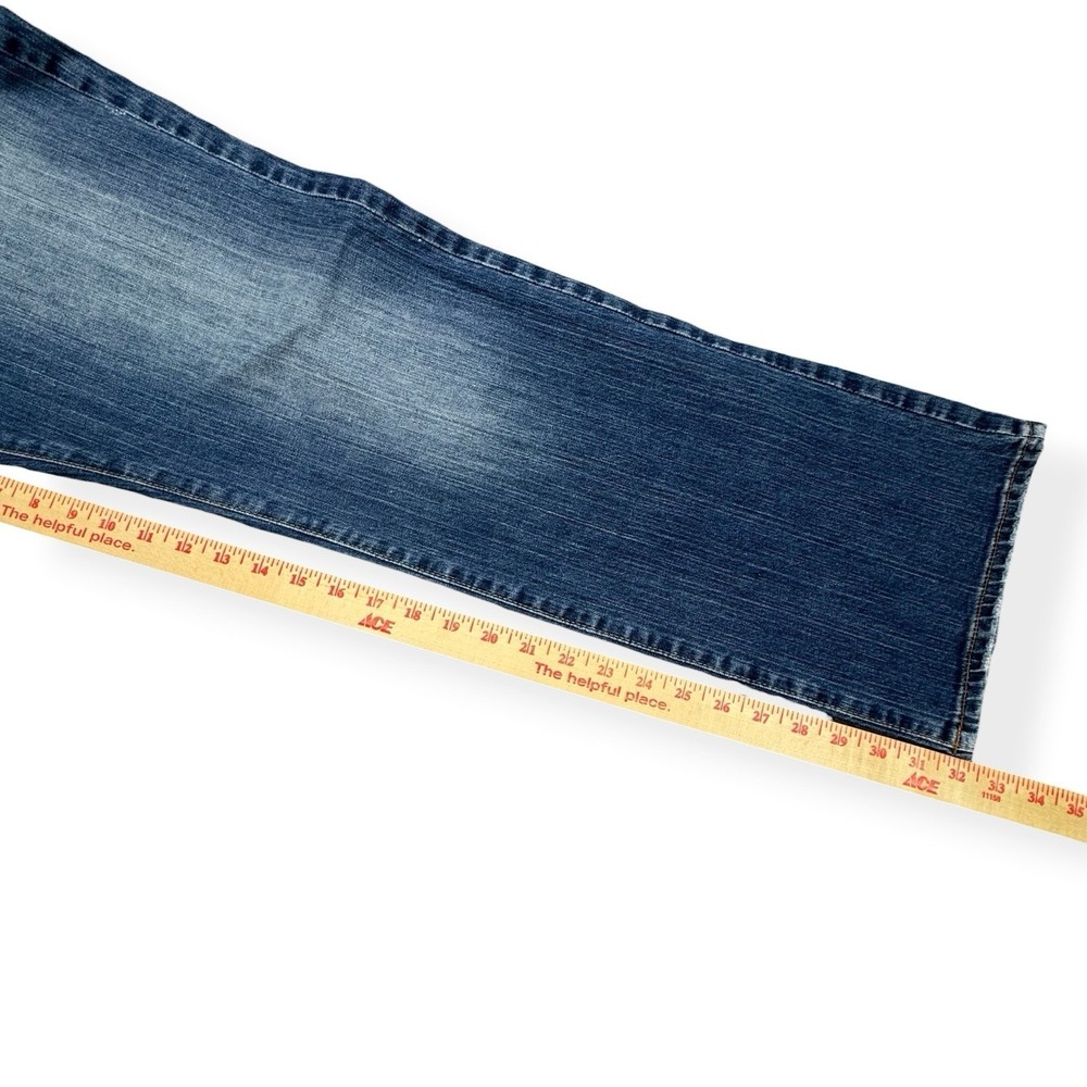 Lucky Brand Jeans VTG Hitchhiker Reg Straight Men's 33x32 Blue Flap Pockets * - Picture 11 of 12